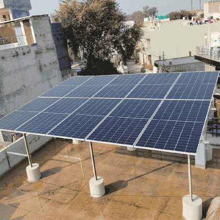 Residential Rooftop solar installation Patna Bihar